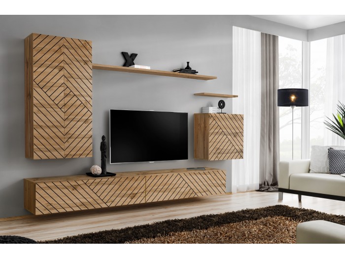 Модулна секция Switch 2 (дъб вотан)